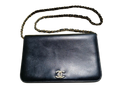 Sac Chanel vintage cuir noir